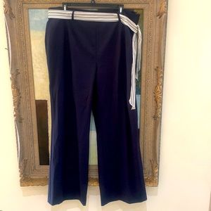 Ellen Tracey Navy Blue pants